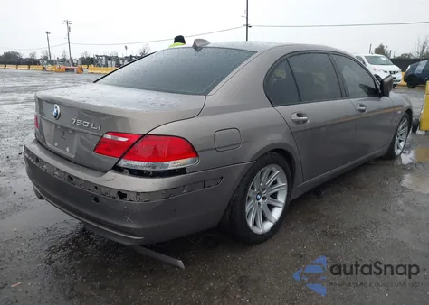 2006 BMW 750Li z USA, uszkodzony, nr VIN WBAHN83576DT30601